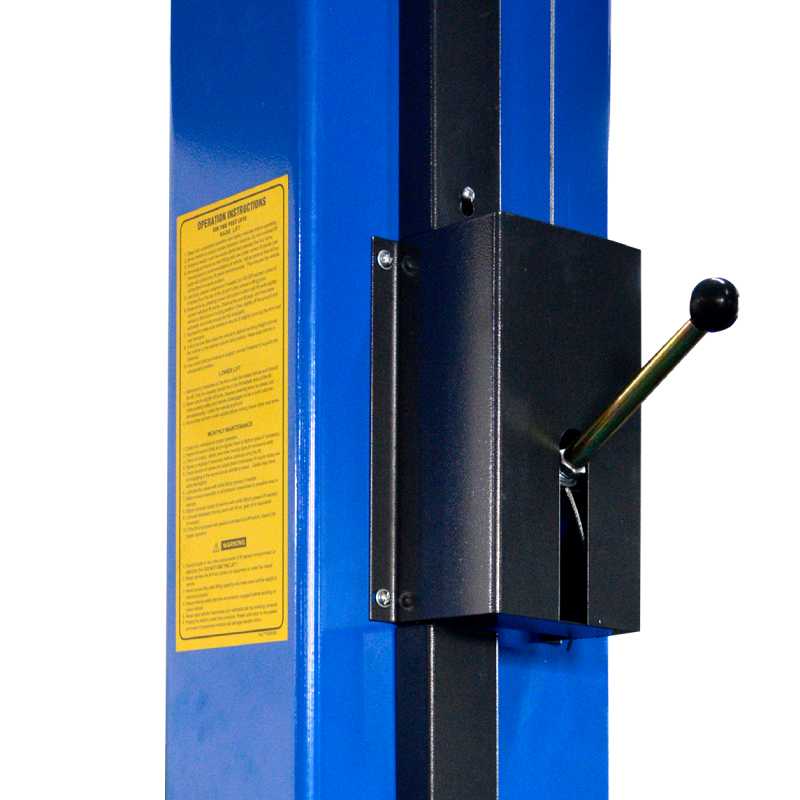 Peak 209ch Clear Floor Two Post Lift