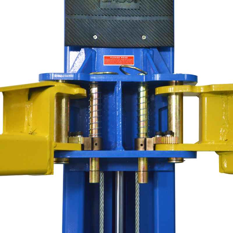 Single point safety release makes it easierfor operators to unlock both columnsfrom one column