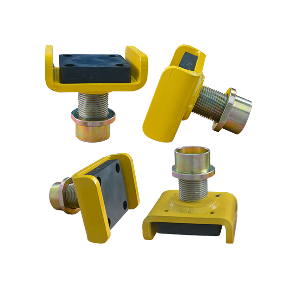 The stackable rubber pads assemblywith extension adapters